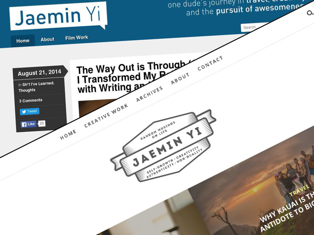 The New JaeminYi.com (2016 Edition)